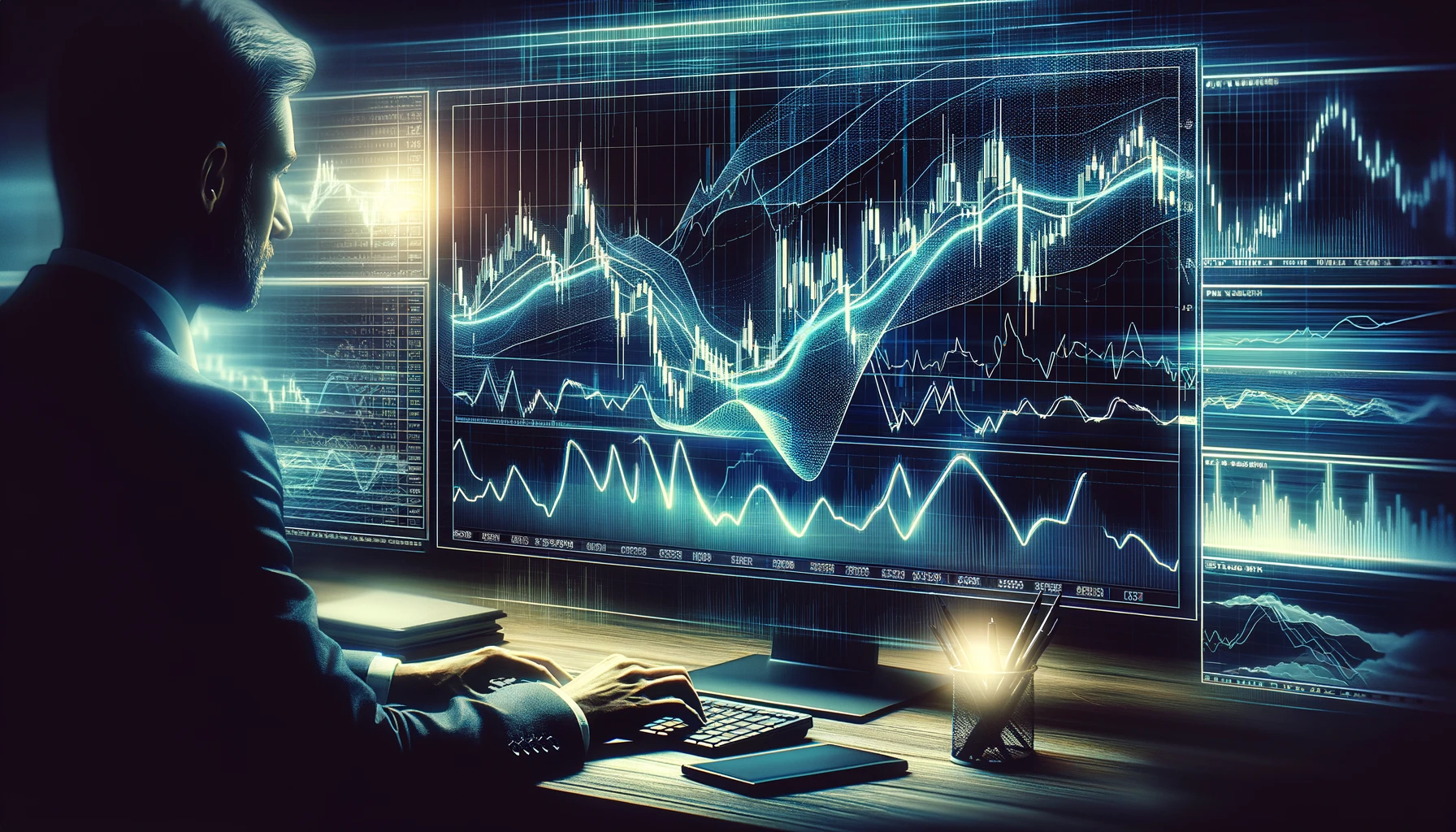 Stochastic trading technique for USD/JPY