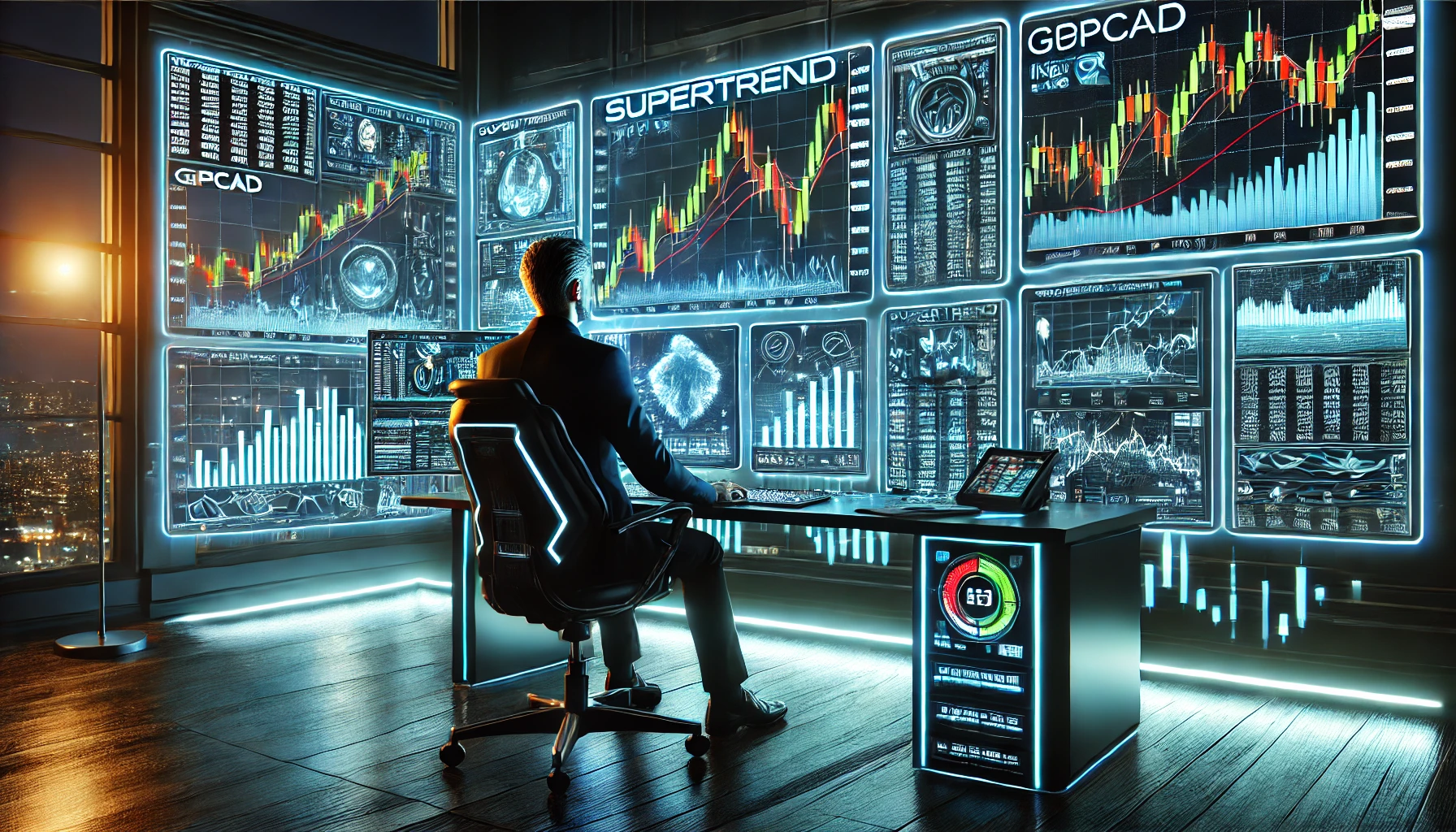 Supertrend strategy for GBPCAD