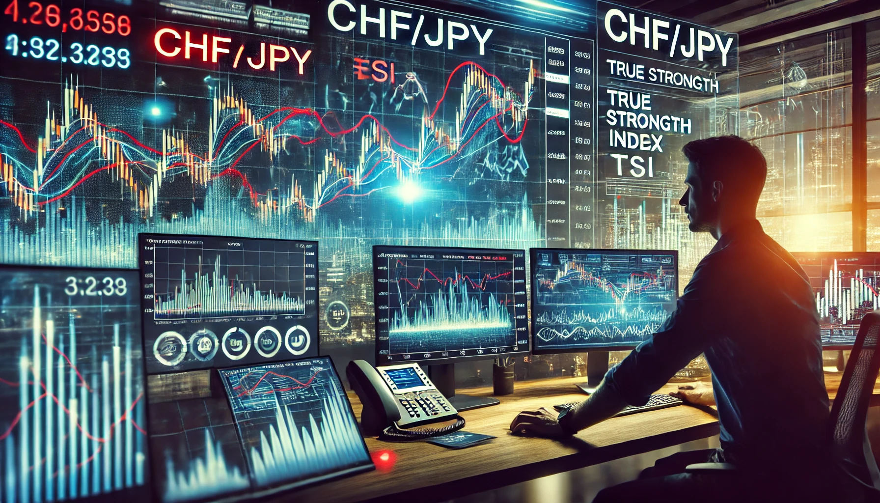 TSI trading technique for CHF/JPY