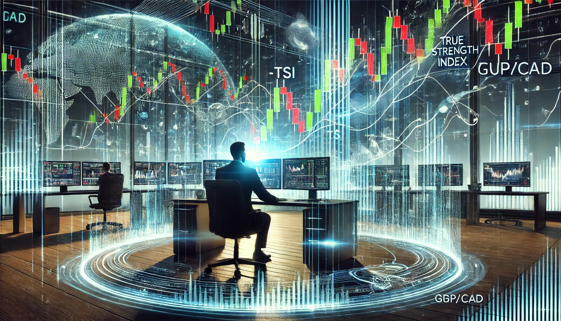 TSI trading technique for GBP/CAD