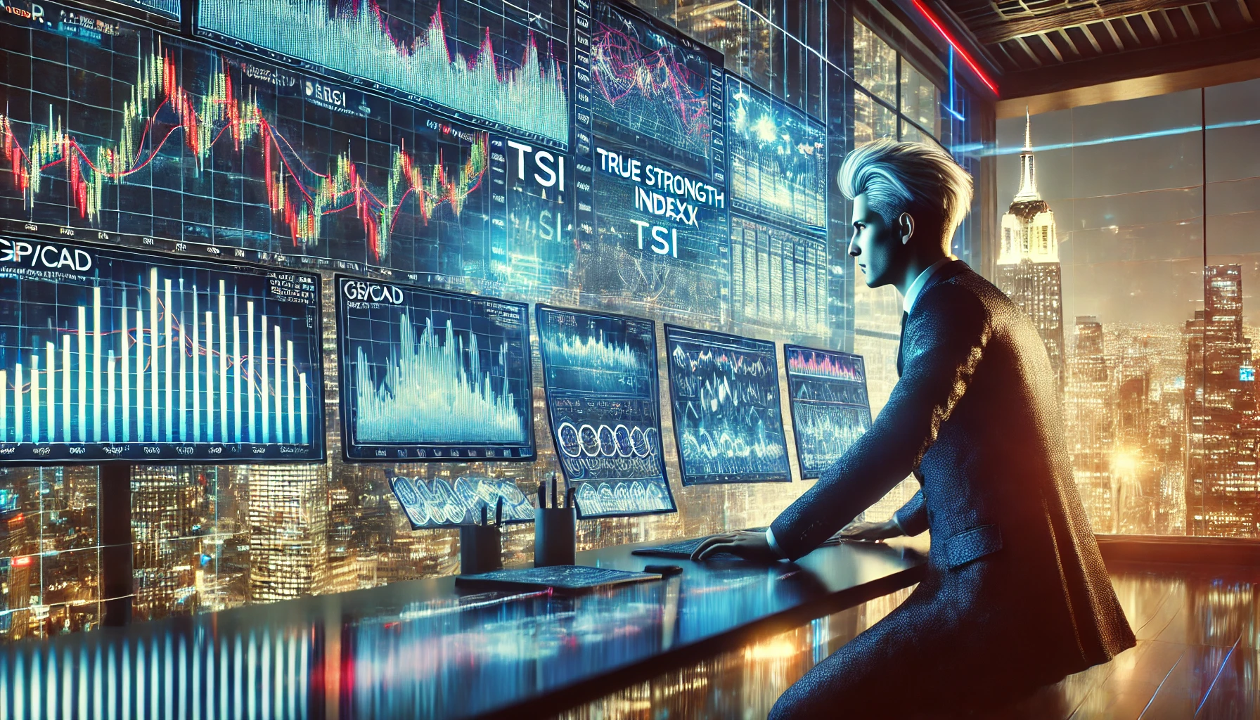 TSI trading technique for GBP/CAD