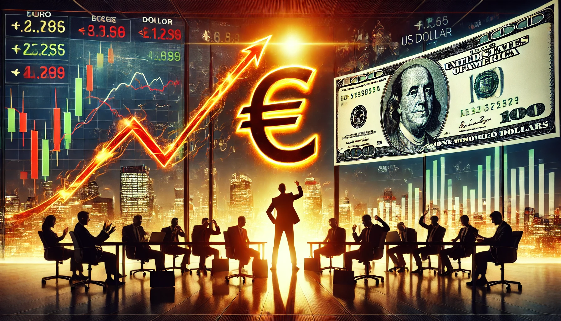 How job data moves Euro/US Dollar