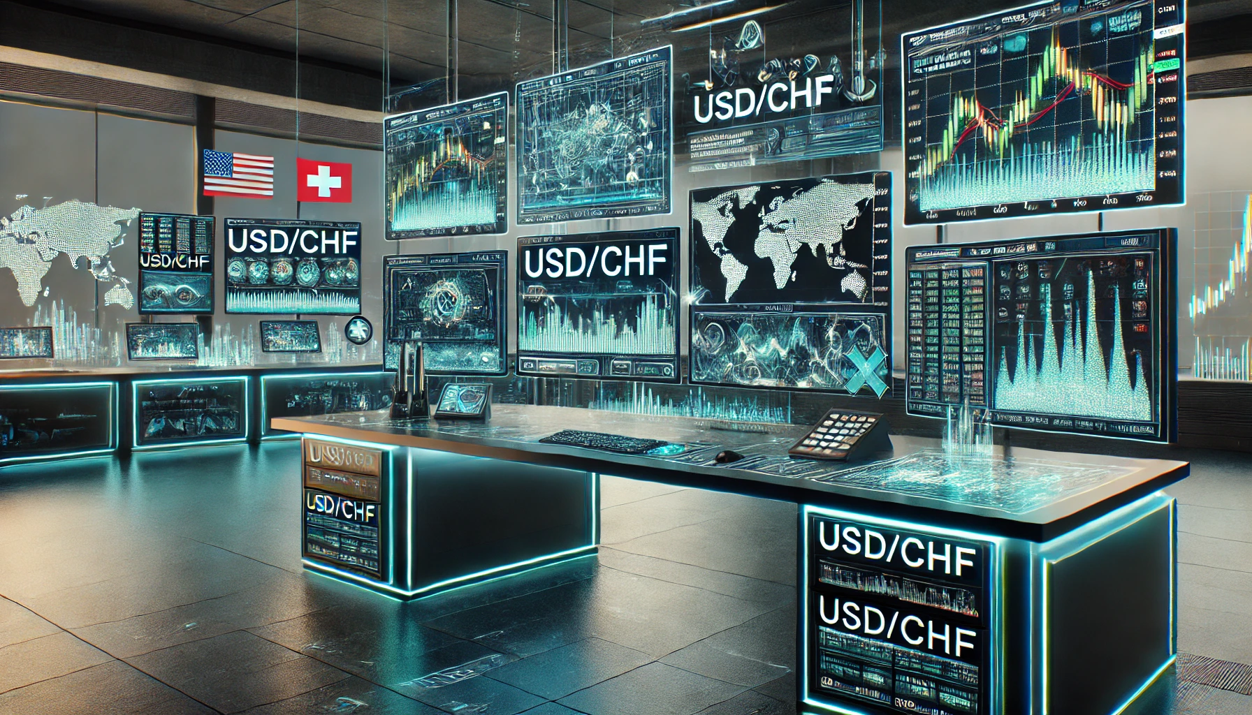 Automated Forex trading with USD/CHF