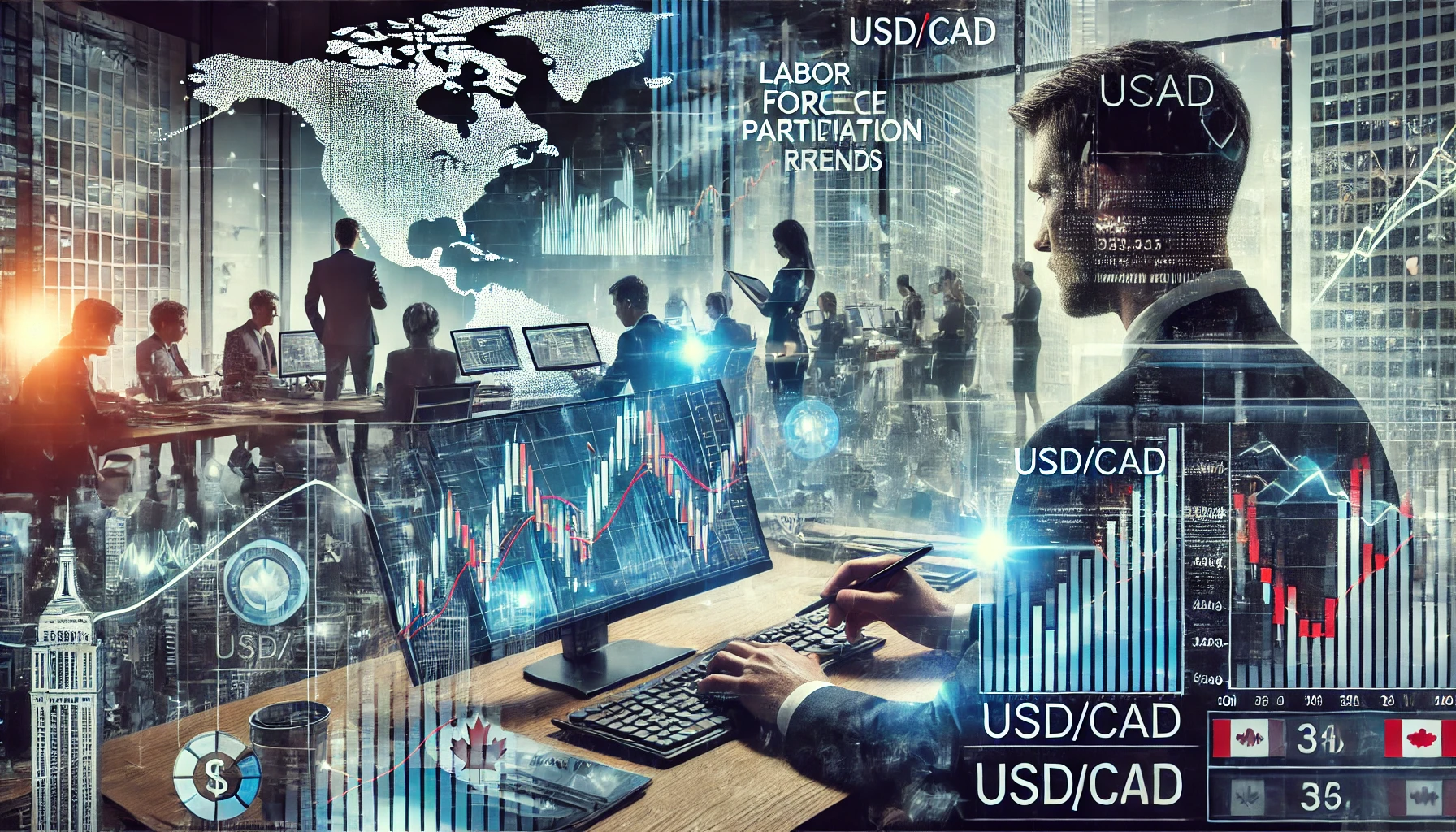 USD/CAD and employment data trading