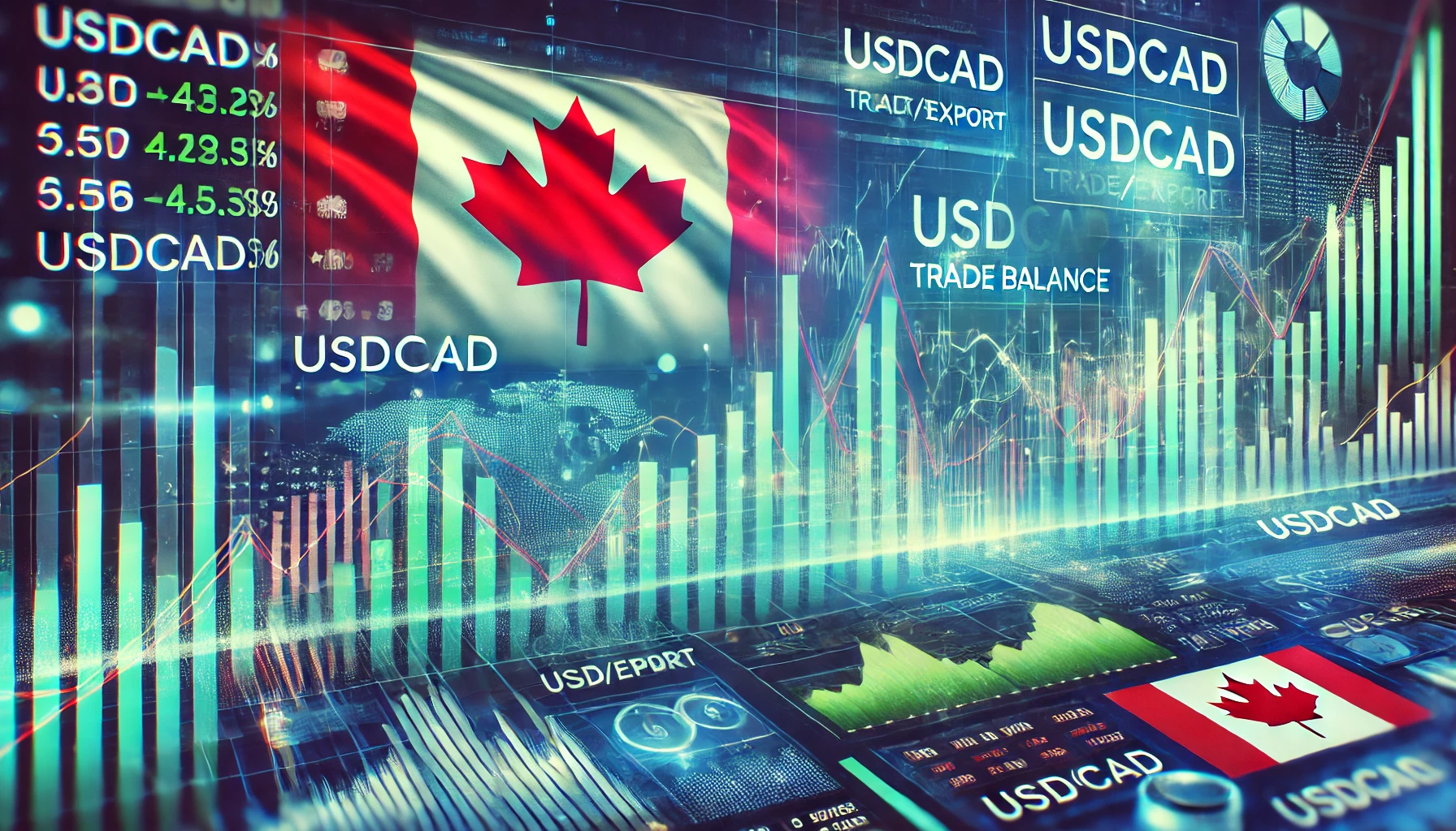 USDCAD economic trade indicator