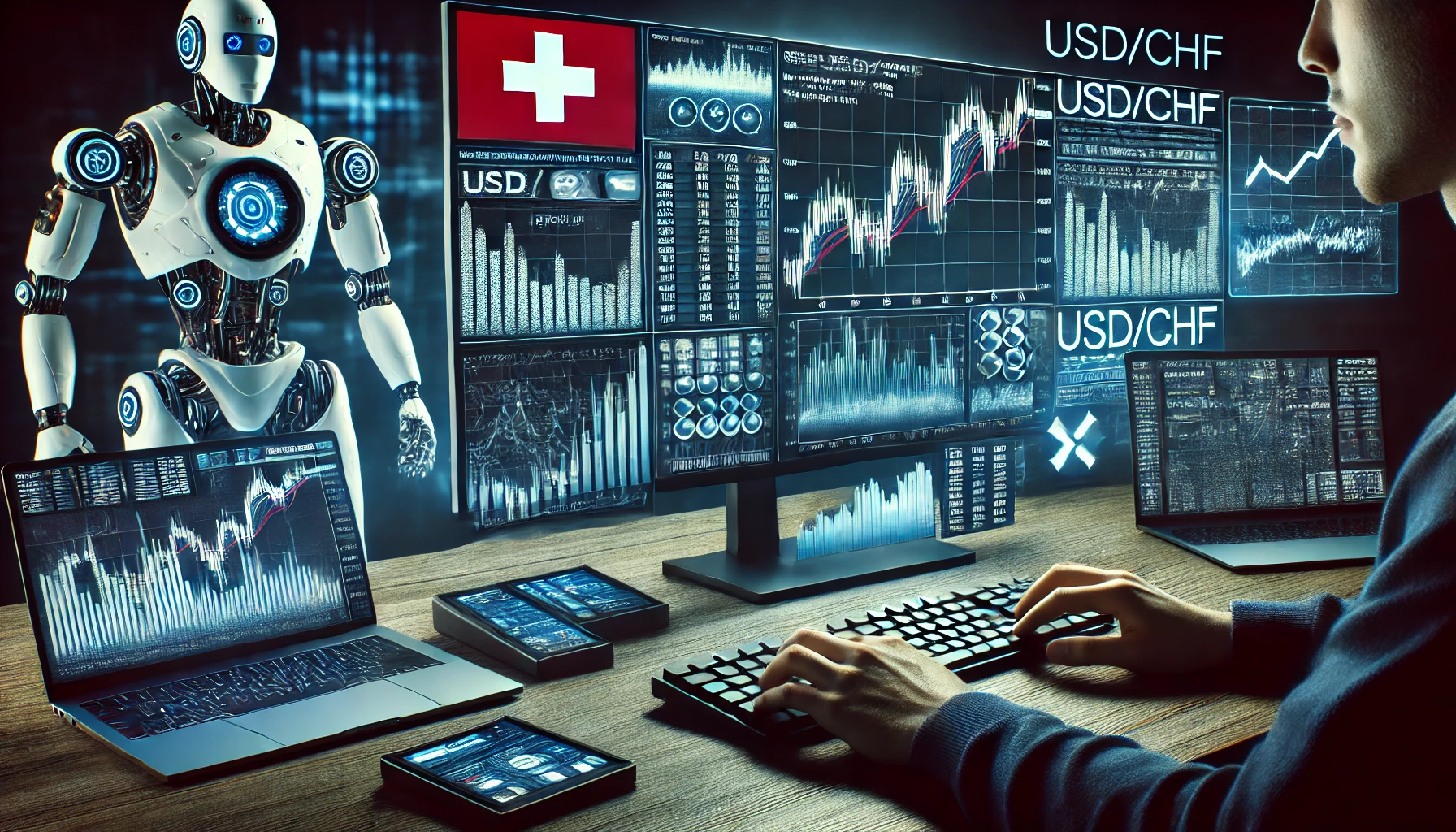 Swiss franc automated trading