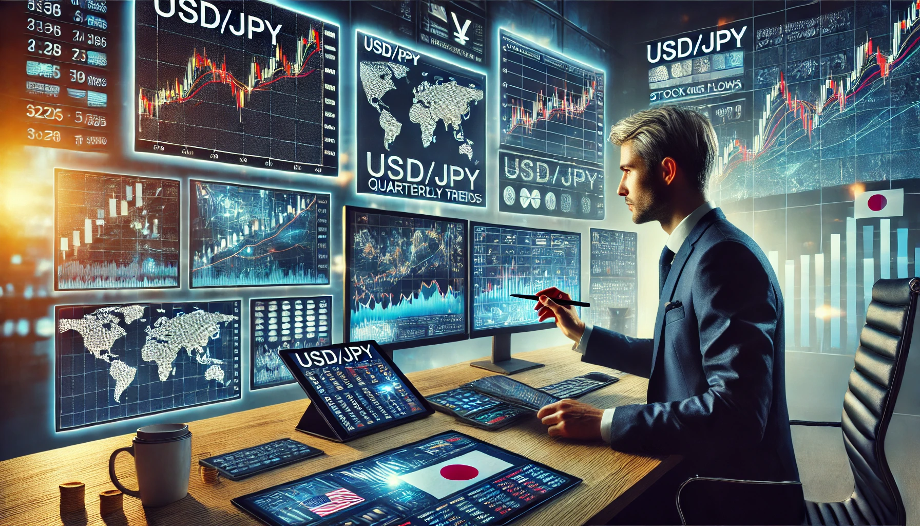 USD/JPY Q1-Q4 trends
