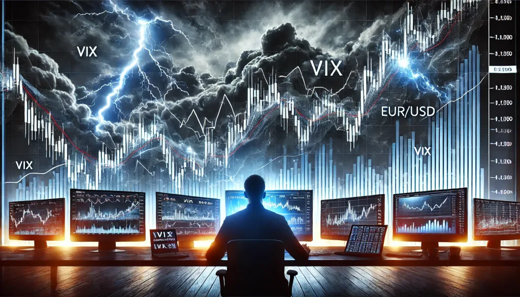 VIX impact on EUR/USD