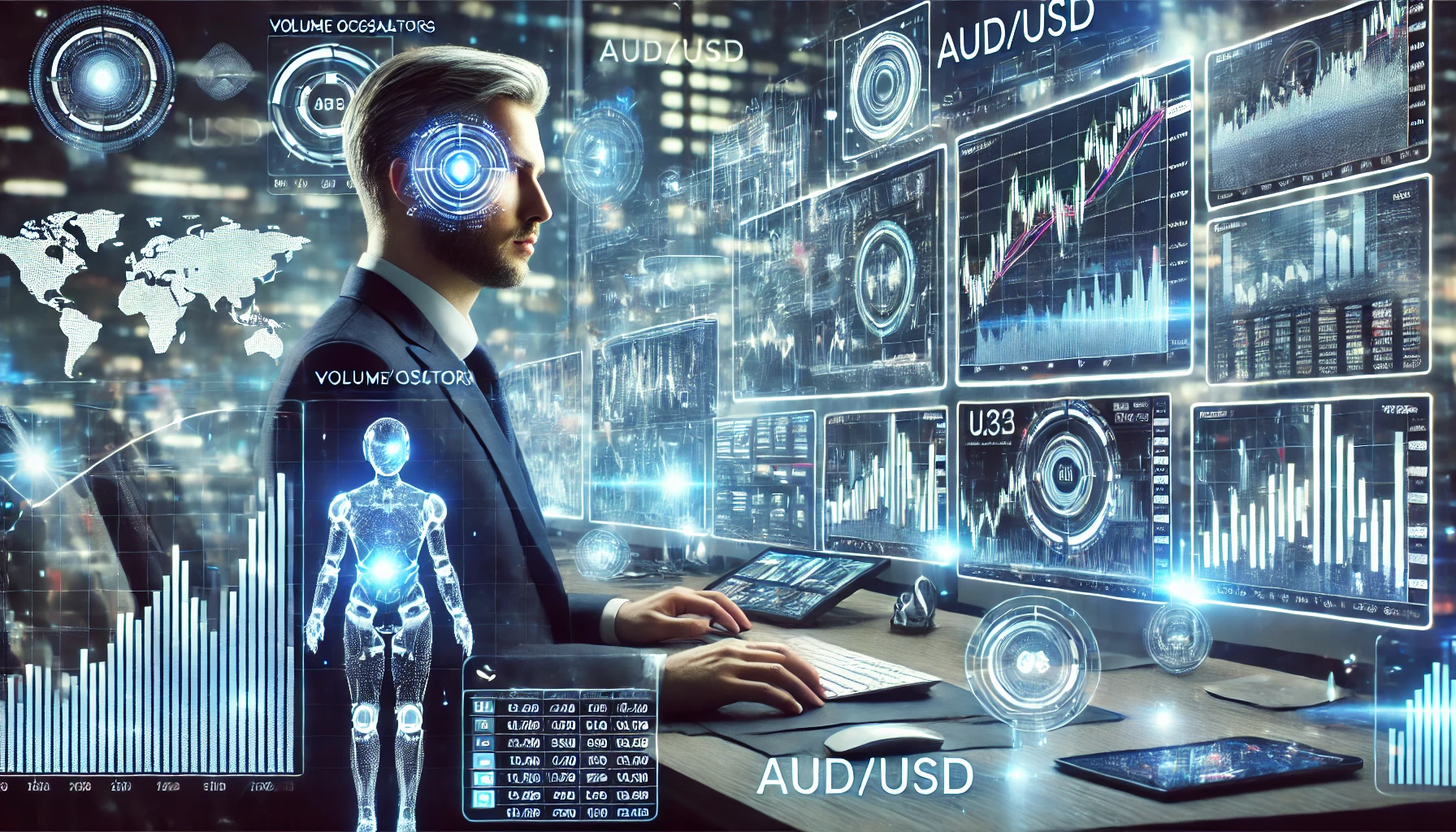 How to trade AUD/USD with the Volume Oscillator