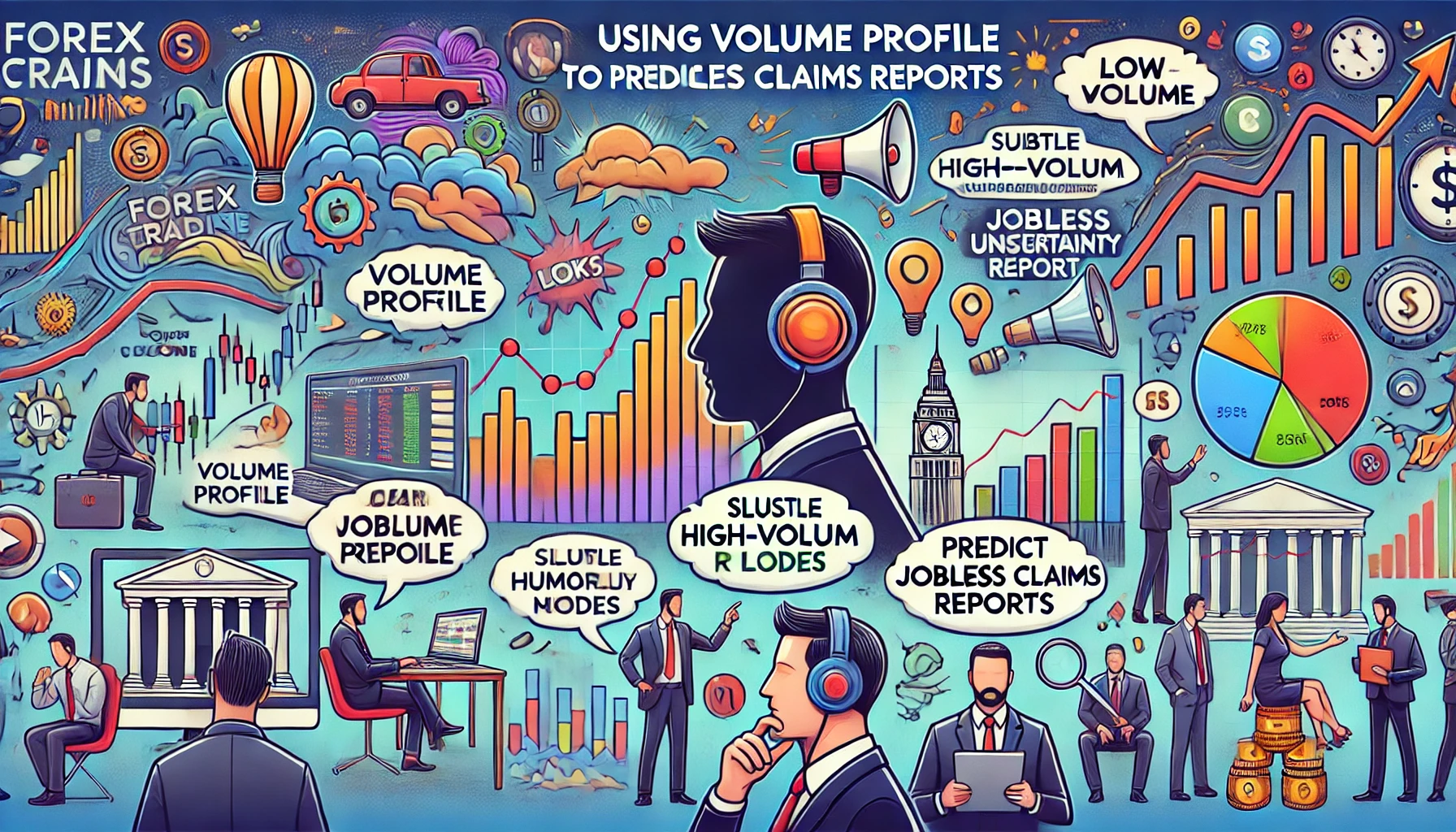 Volume Profile for predicting jobless claims