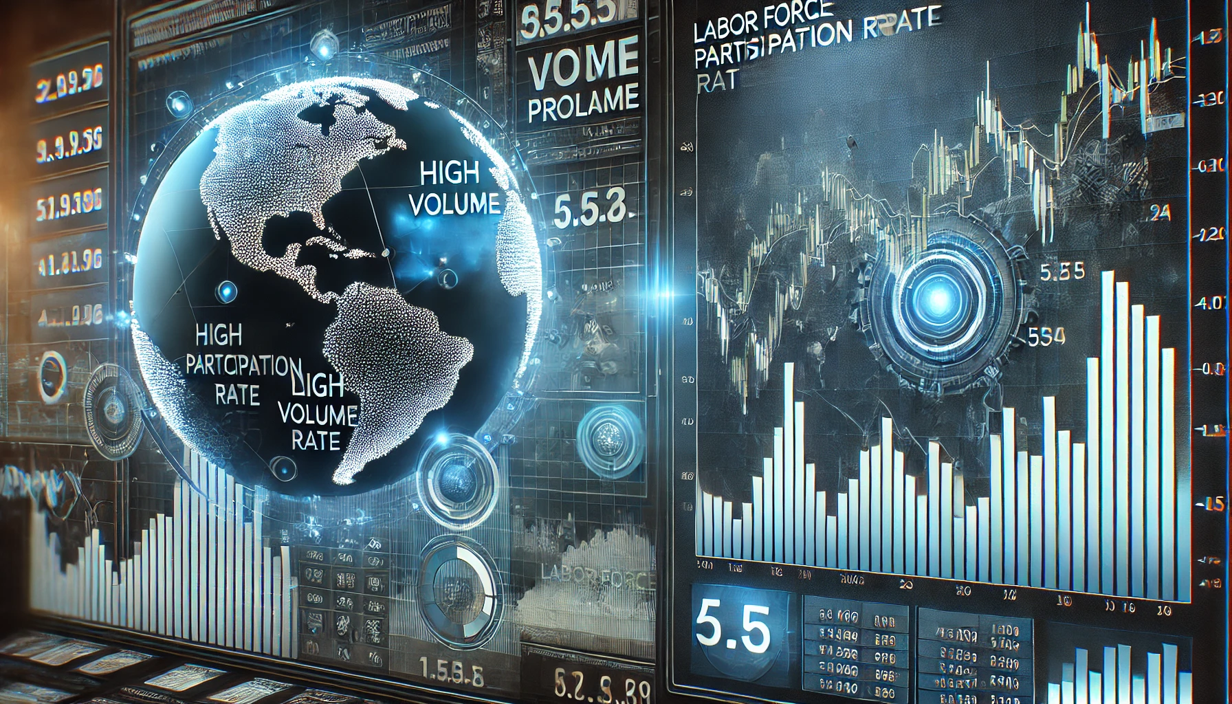 Volume Profile and economic indicators