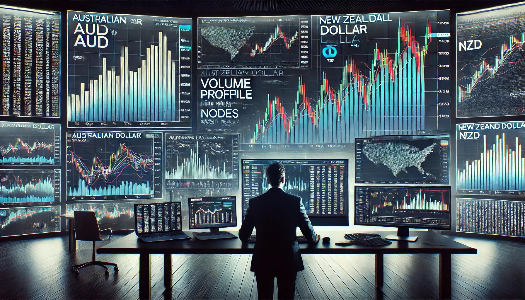 Volume Profile trading technique for AUD/NZD