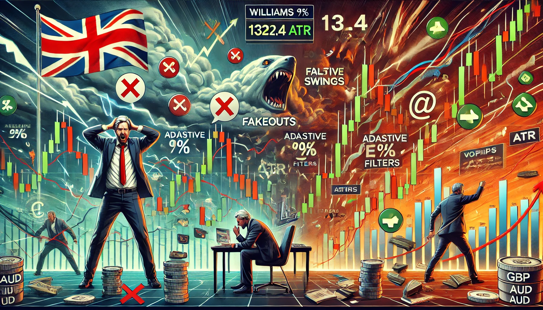 GBP/AUD momentum trading with Williams R