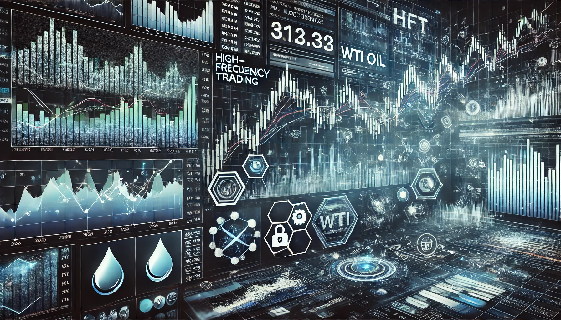 High-frequency trading in WTI