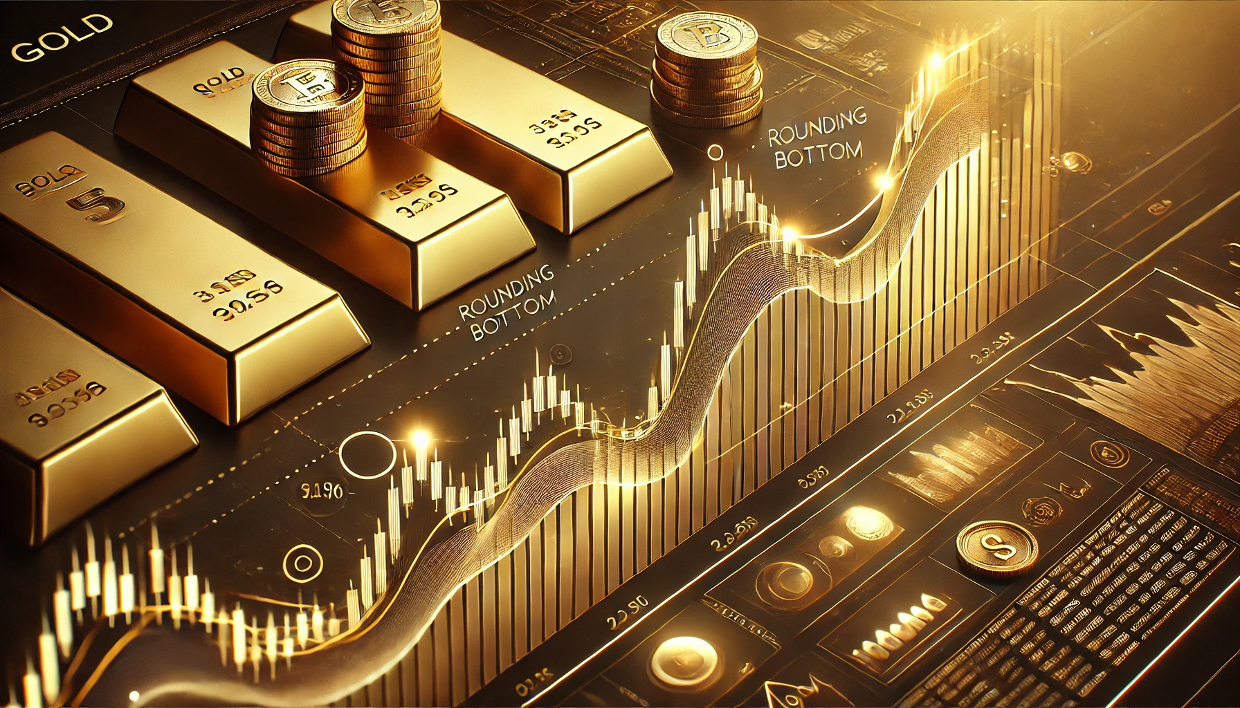 Gold price reversal pattern