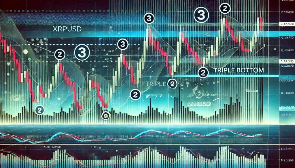 XRPUSD reversal pattern trading