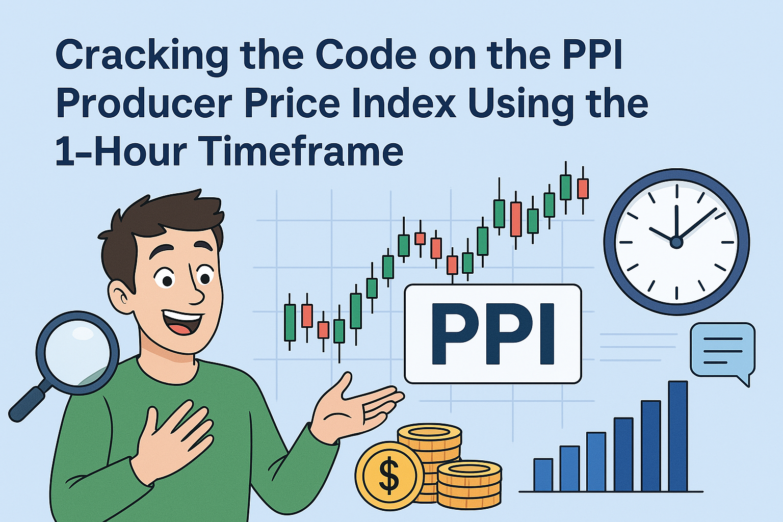 trading PPI on the 1H chart