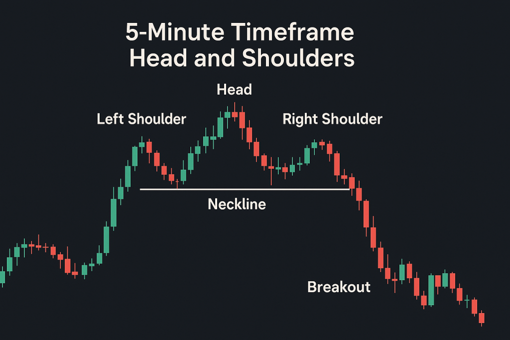 Head and shoulders on short timeframe