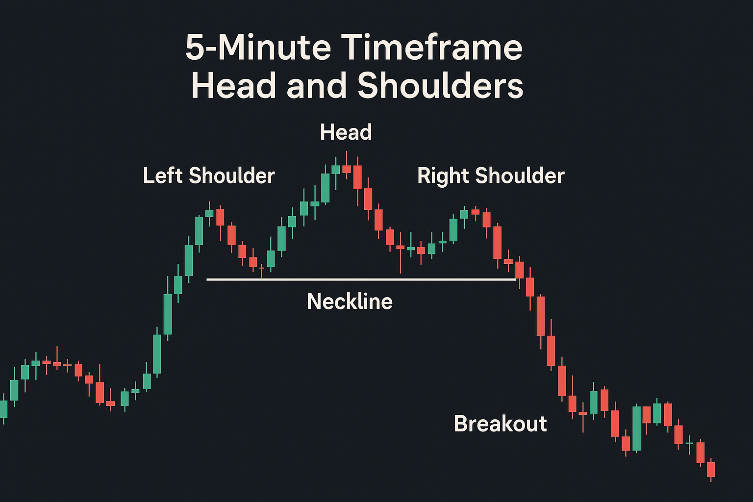 Head and shoulders on short timeframe