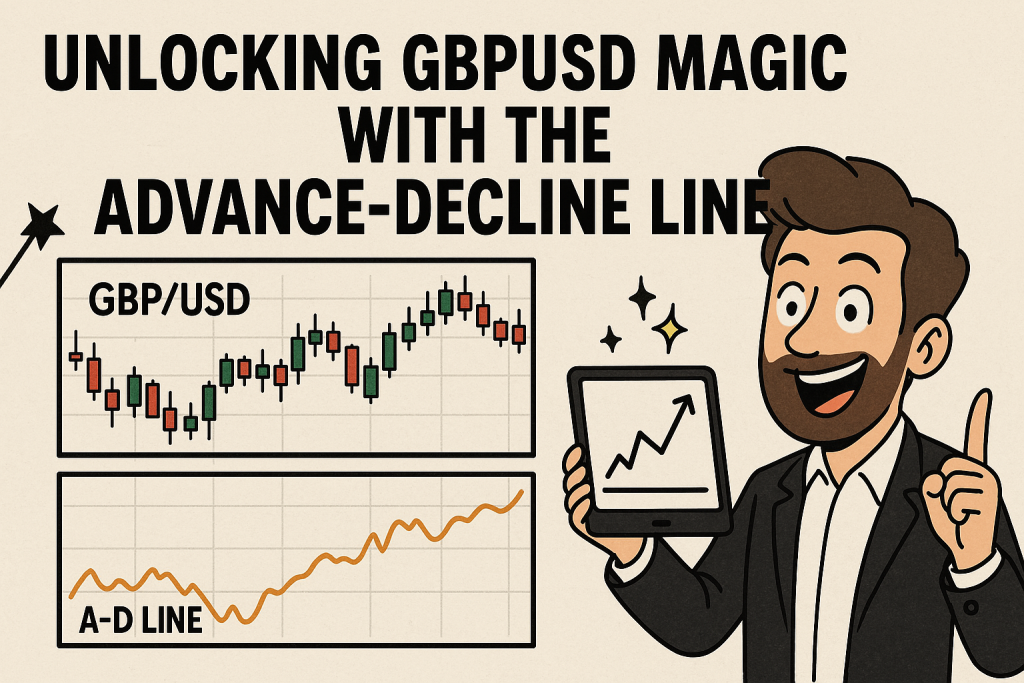 GBP/USD using advance decline line indicator