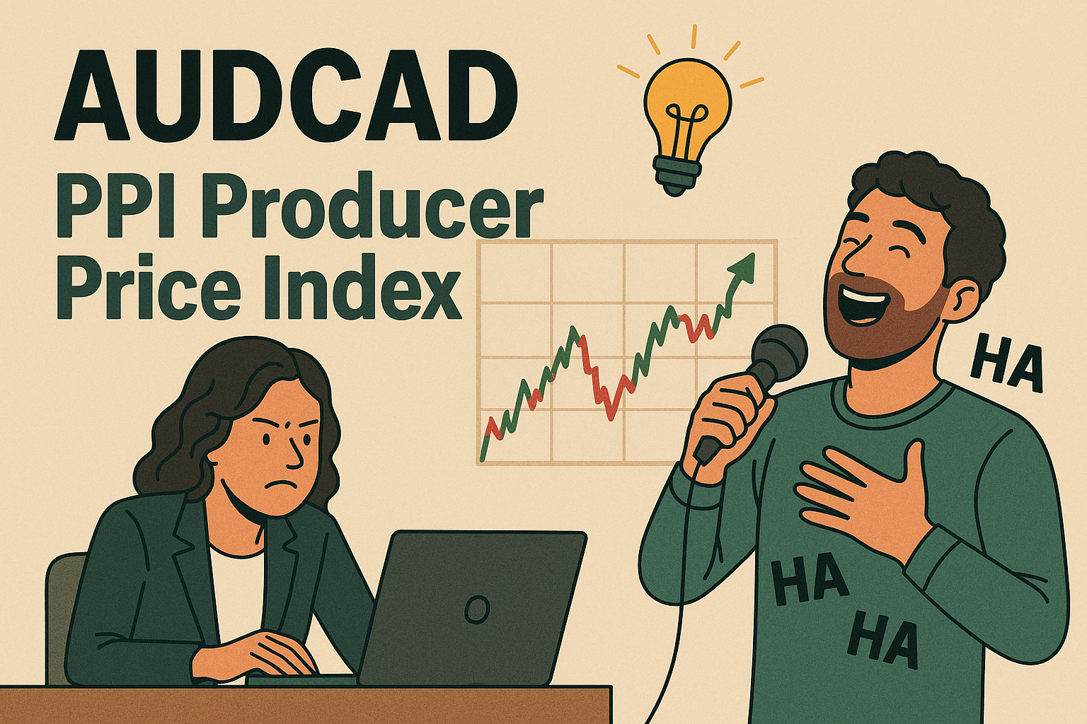 Producer Price Index and AUDCAD trading