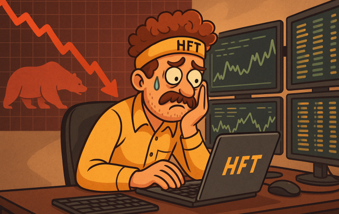 HFT tactics in bearish Forex trends