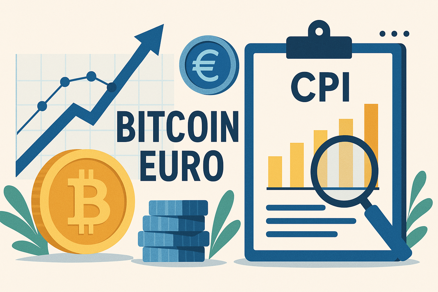 btc/eur trading and inflation data