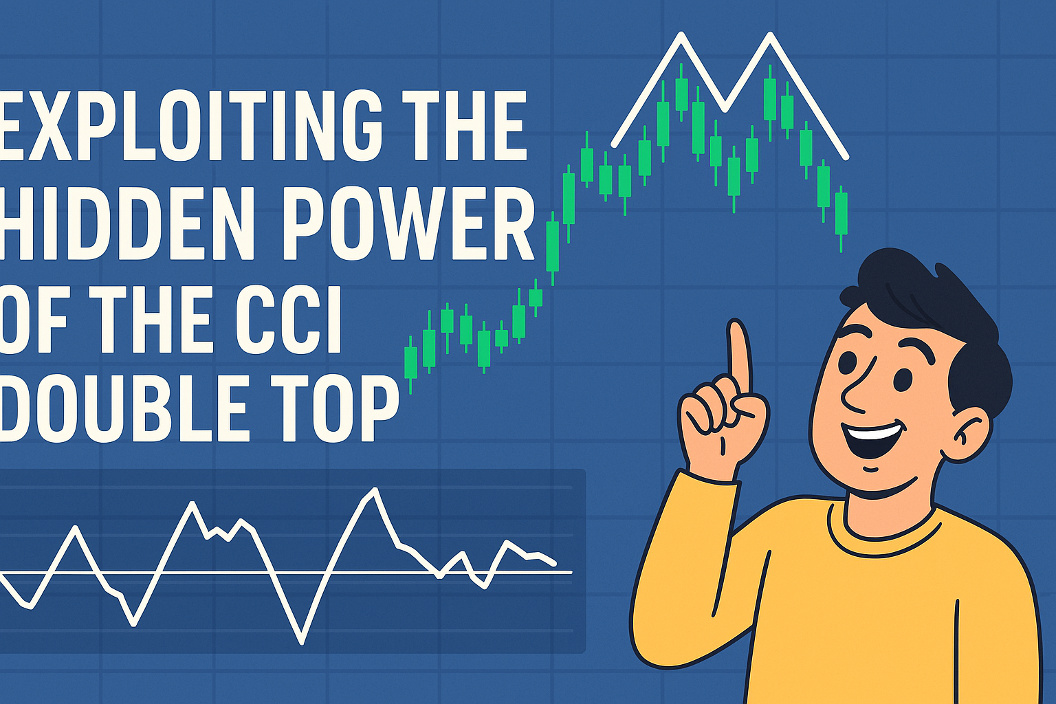 How to trade double tops with CCI