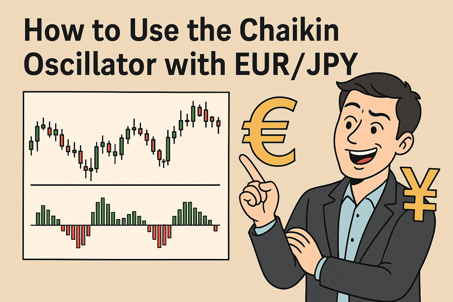 Using Chaikin Oscillator with Euro Japanese Yen