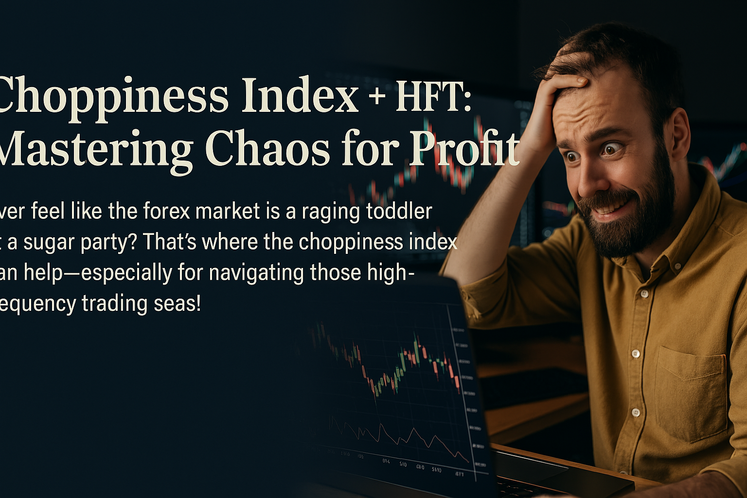 Using choppiness index in high-frequency trading