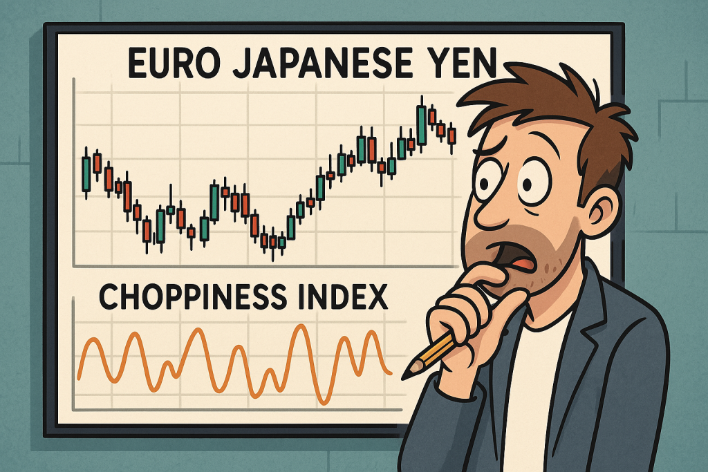 Choppiness Index trading technique for Euro JPY