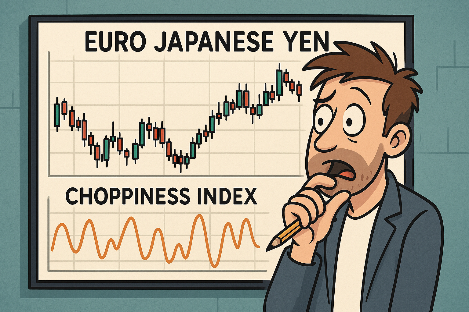 Choppiness Index trading technique for Euro JPY