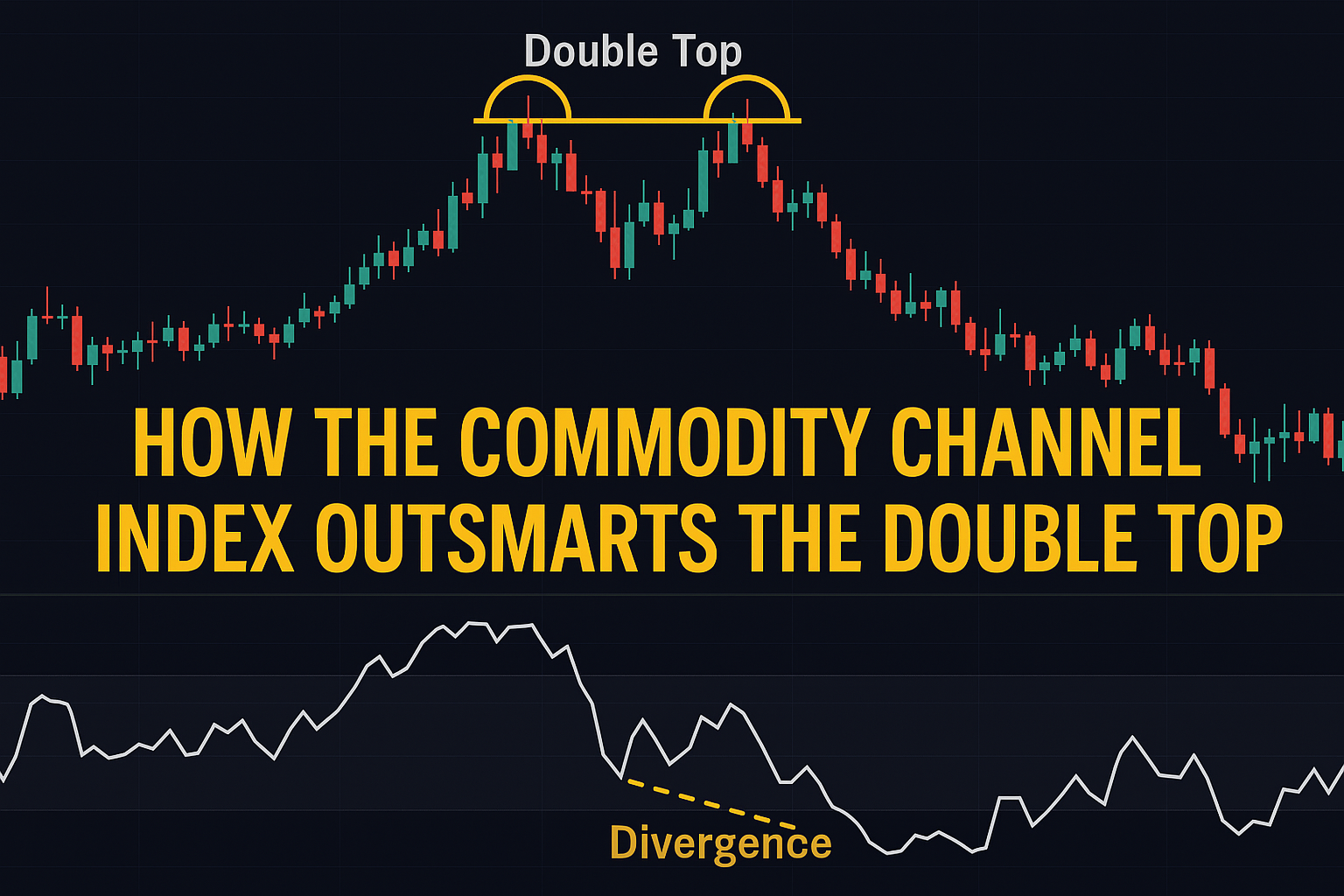 CCI trading technique to confirm double top
