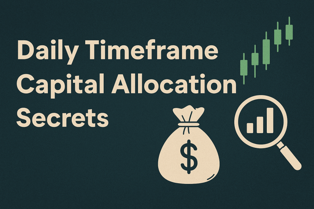 Capital management strategies for daily charts