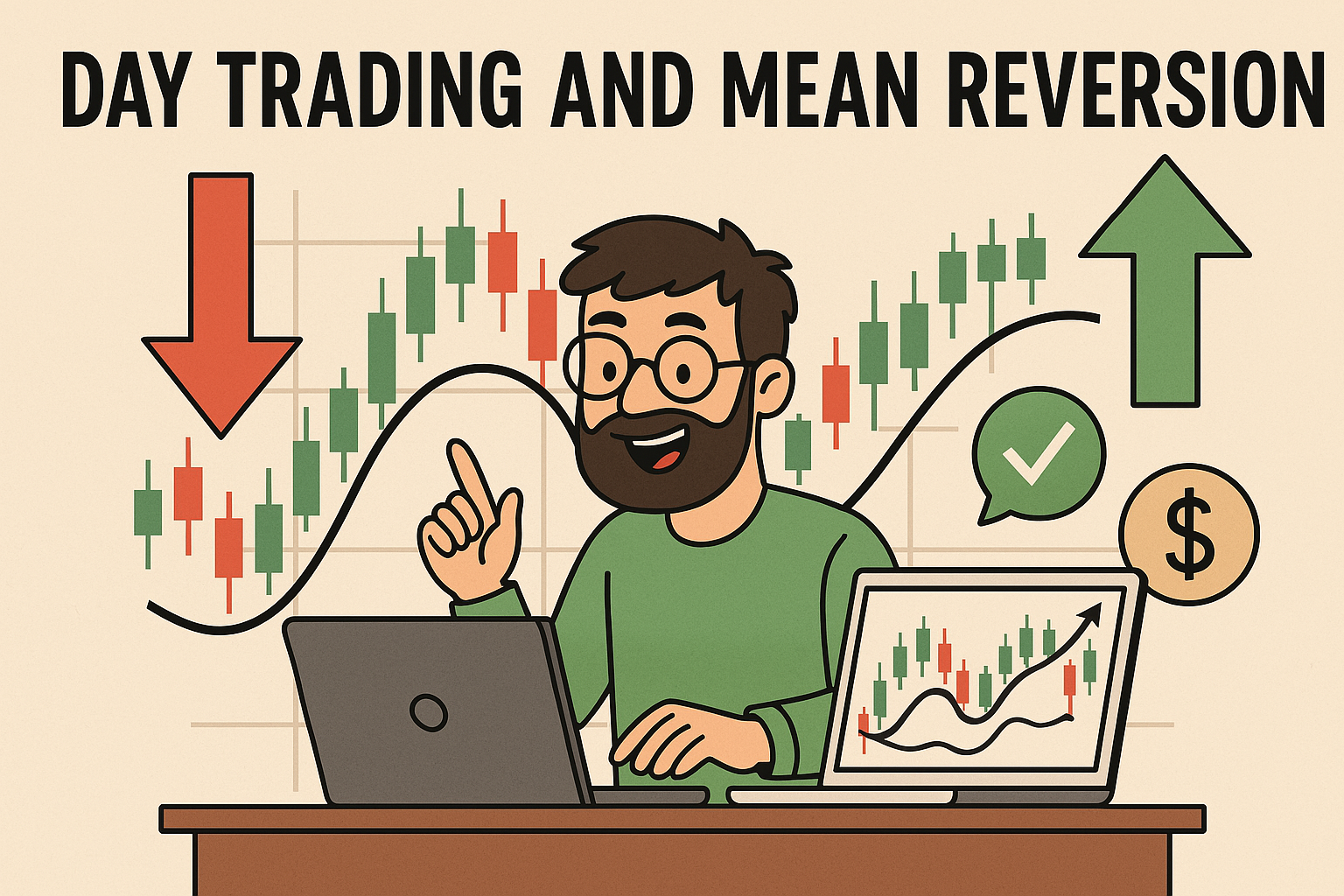 Mean reversion technique for day traders