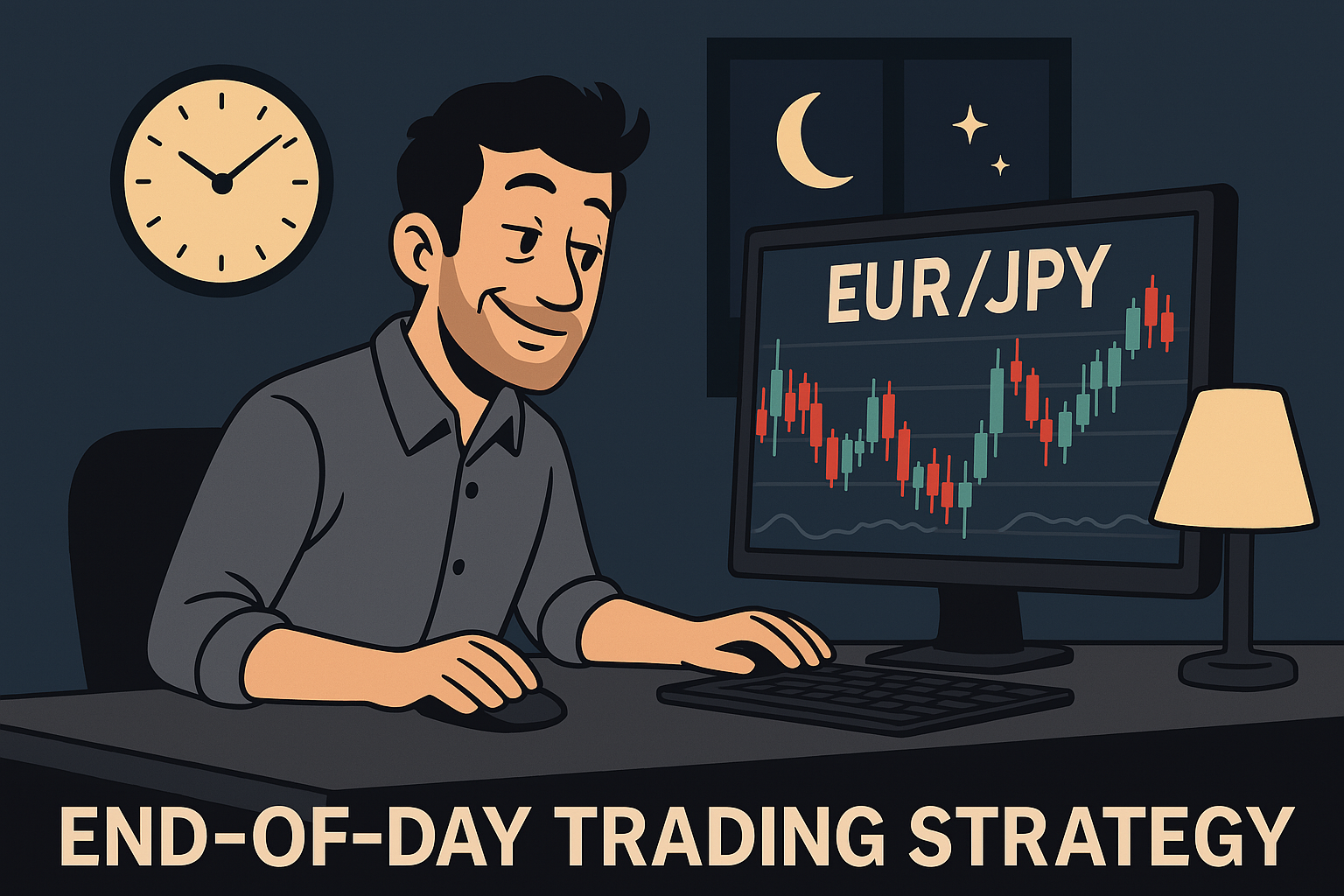 How to trade EUR/JPY at the end of day