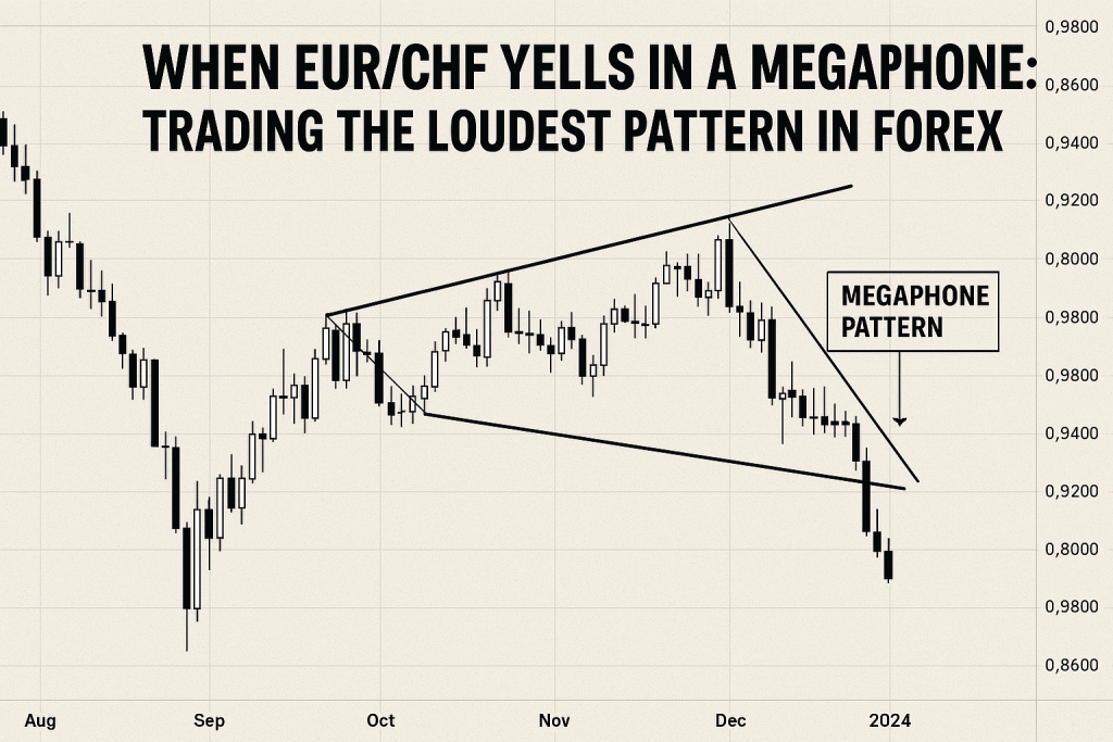 Euro Swiss Franc breakout formation