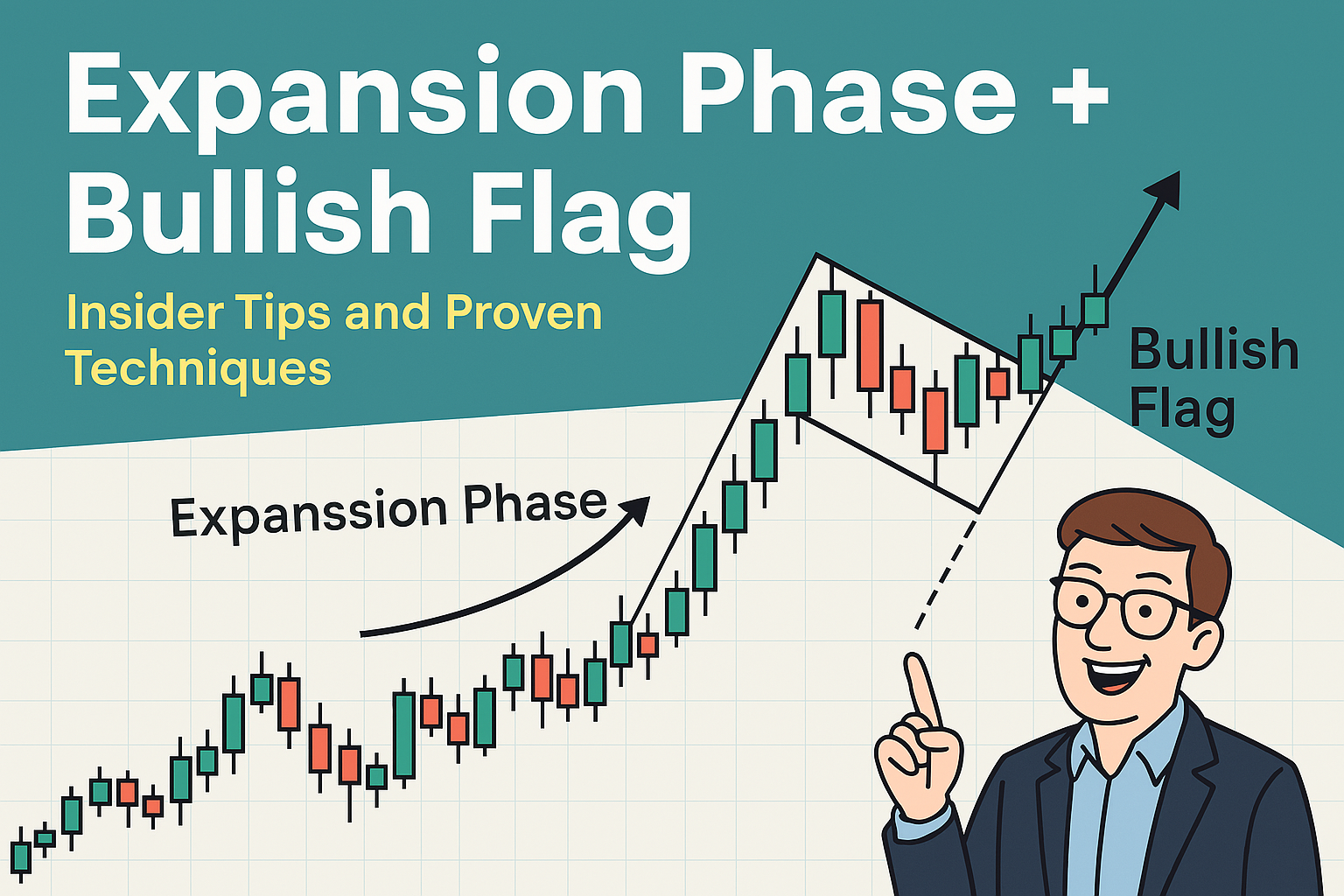 Bullish flag expansion phase technique