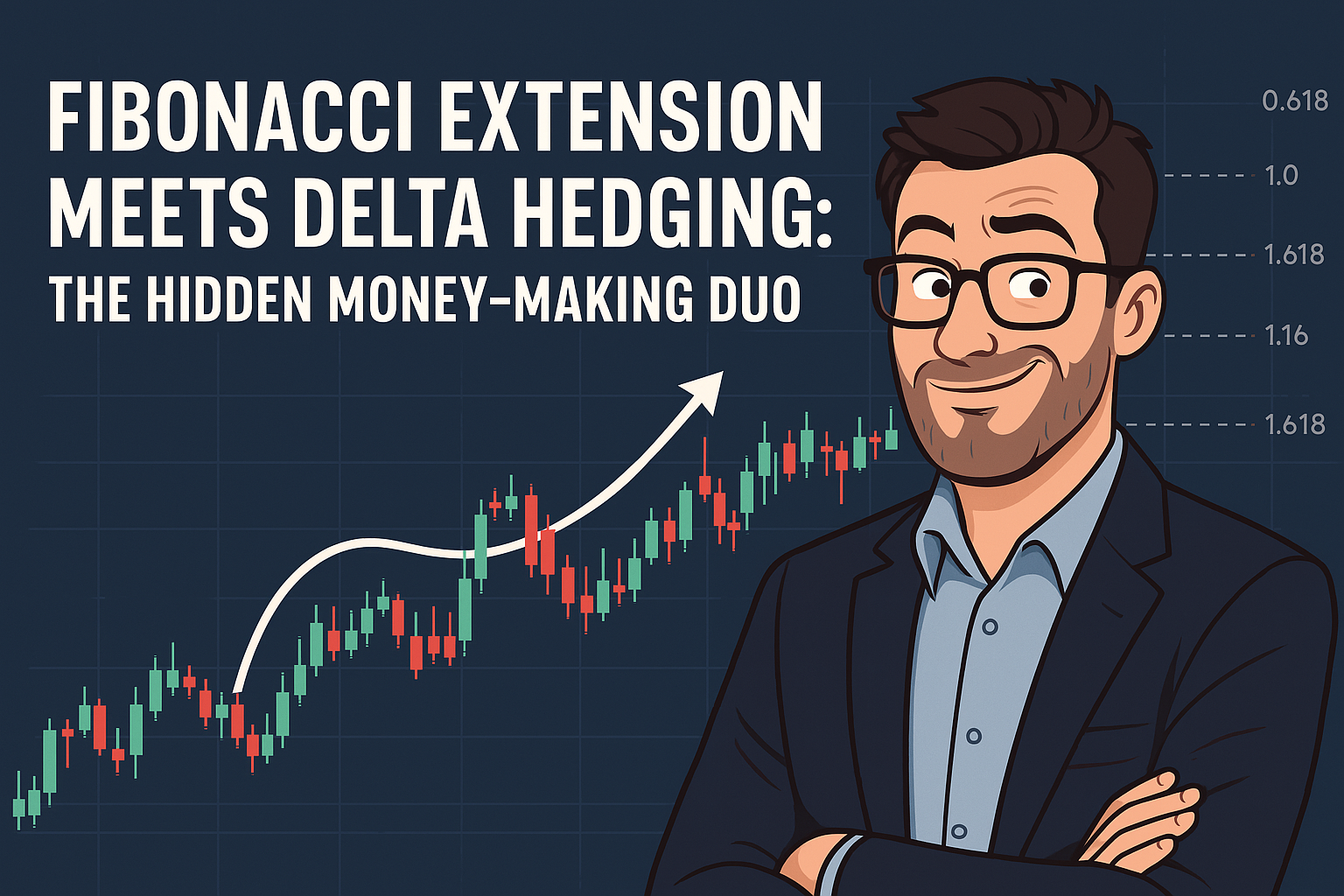 Fibonacci extension and delta hedge approach