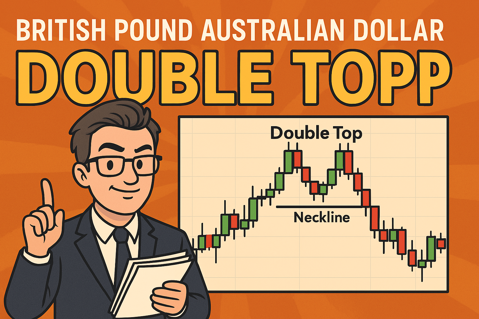 British pound AUD chart pattern