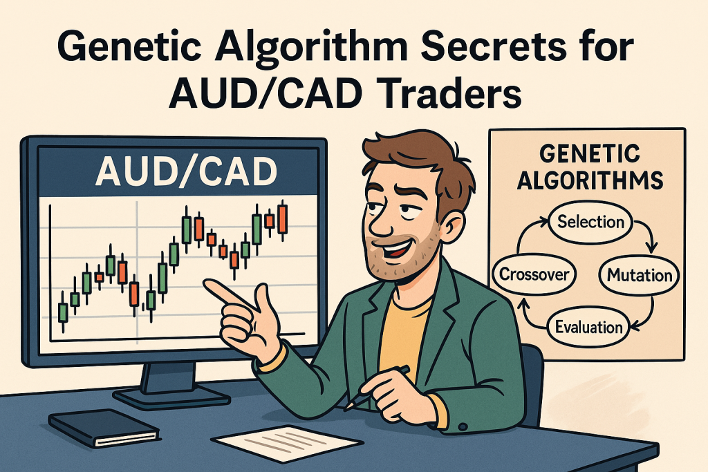 AUD/CAD optimization with genetic algorithms