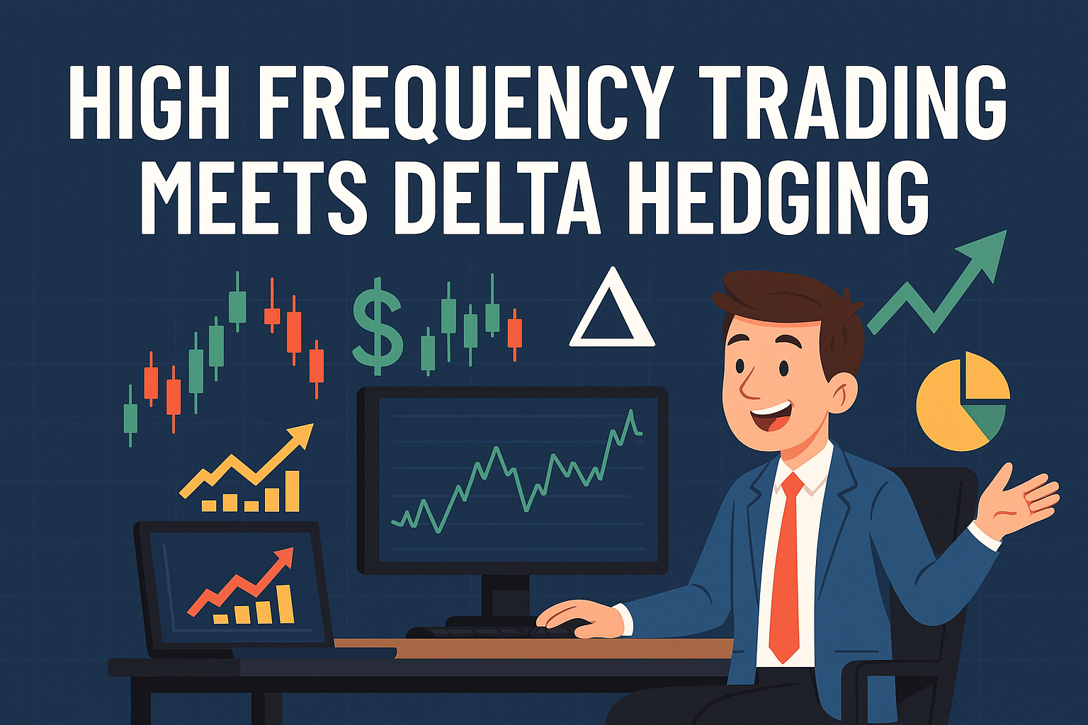 Delta hedging strategy in HFT