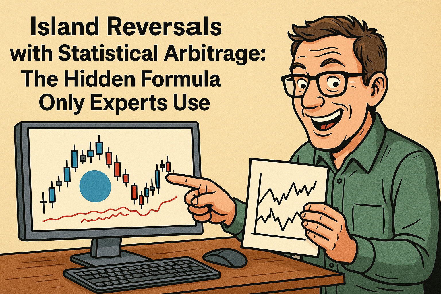 Island reversal in statistical trading