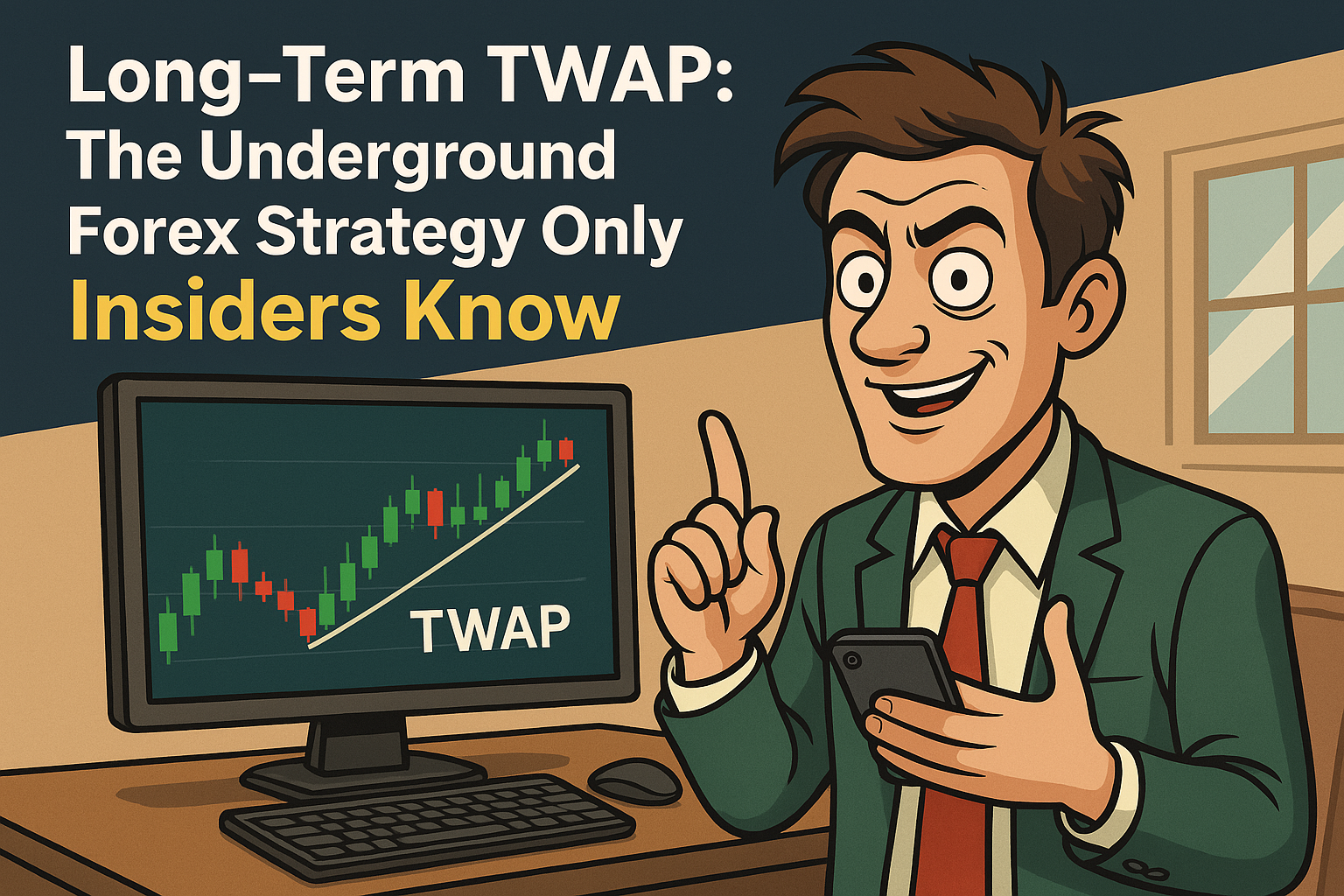TWAP approach for long-term trading
