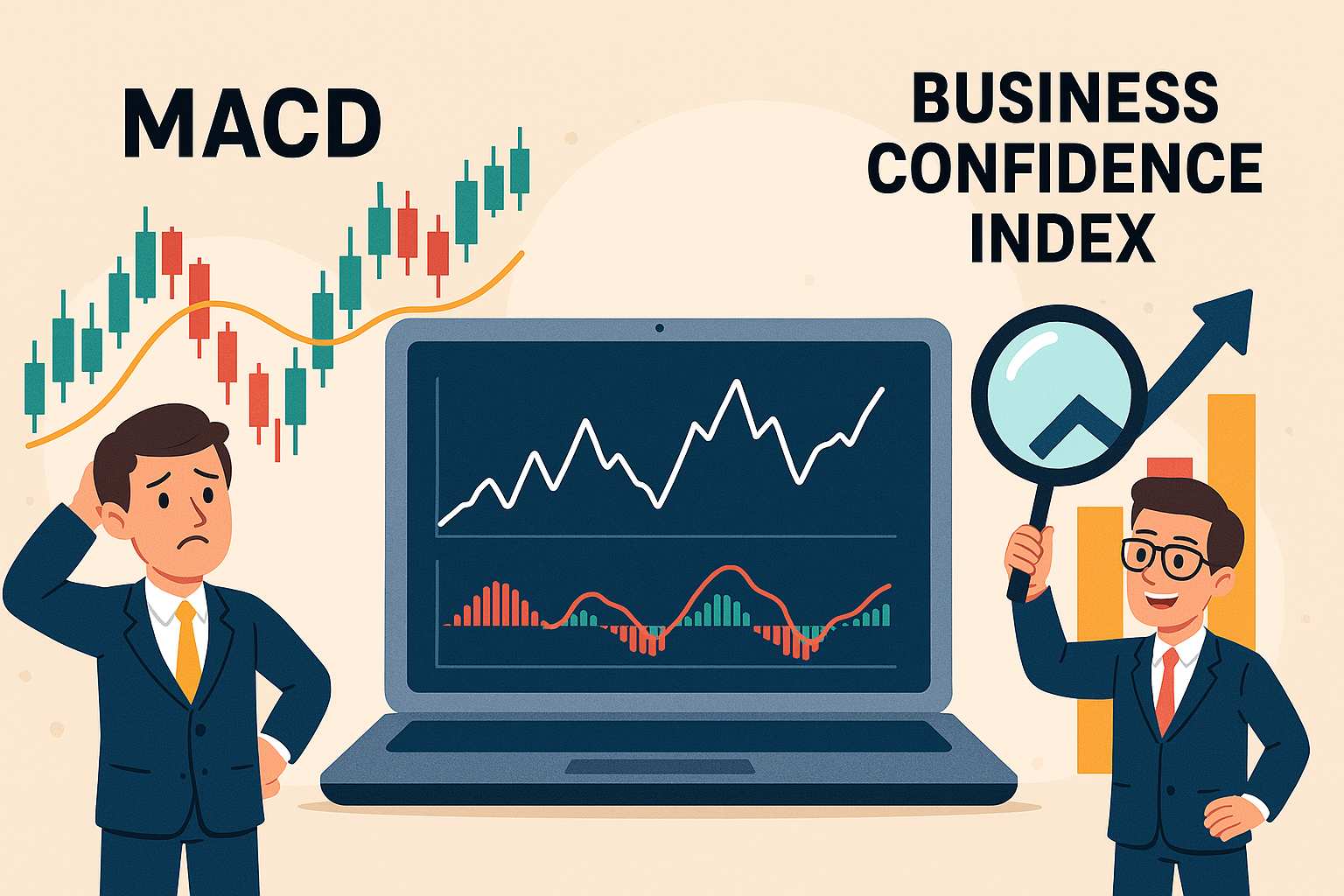 MACD trading with economic sentiment