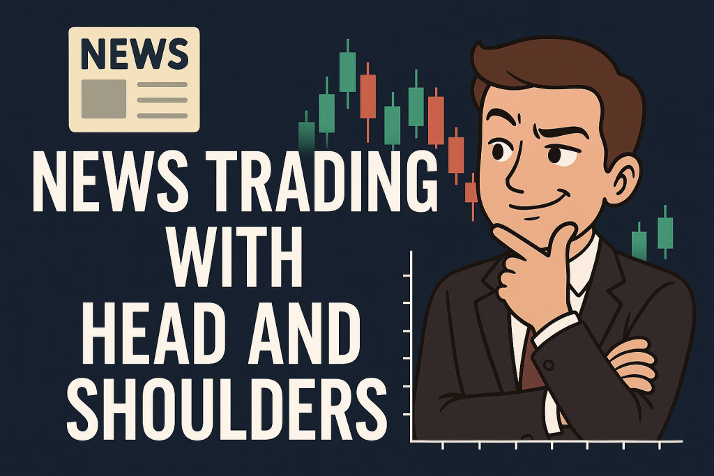 How to trade news using head and shoulders