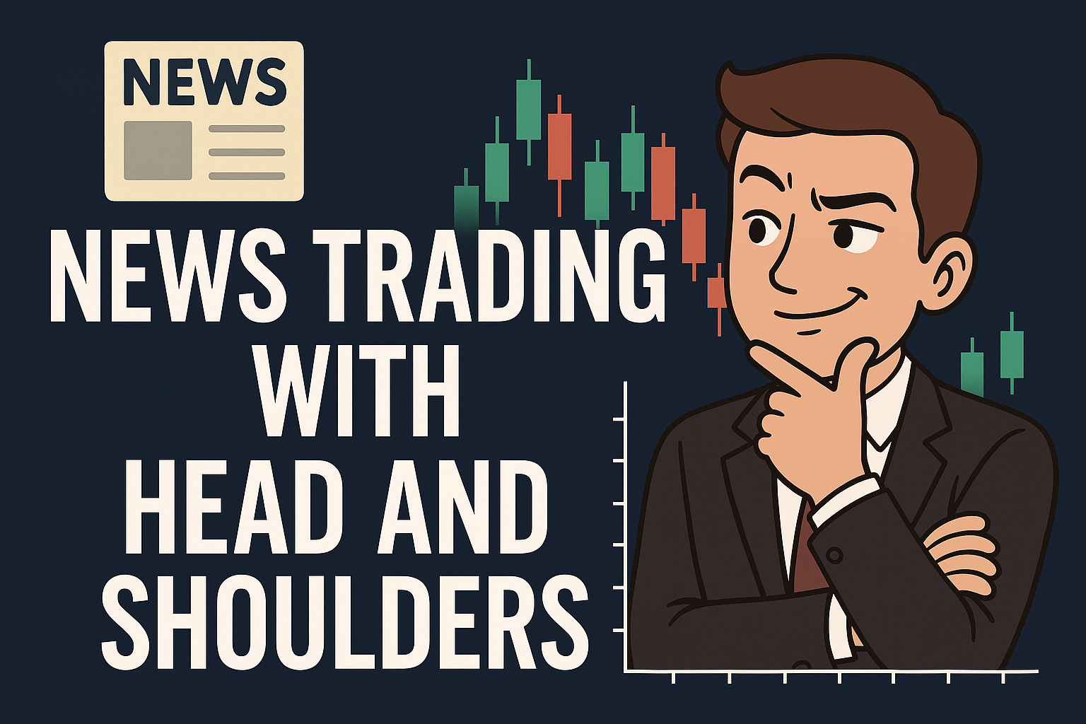How to trade news using head and shoulders