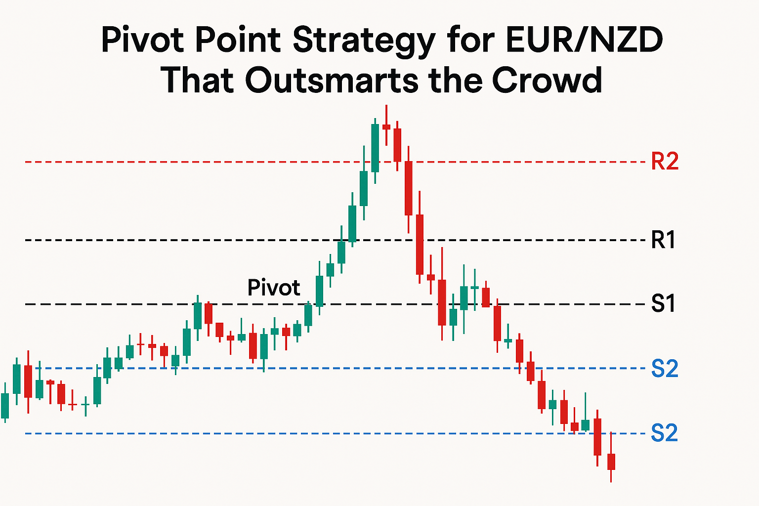 EUR/NZD pivot level trading technique