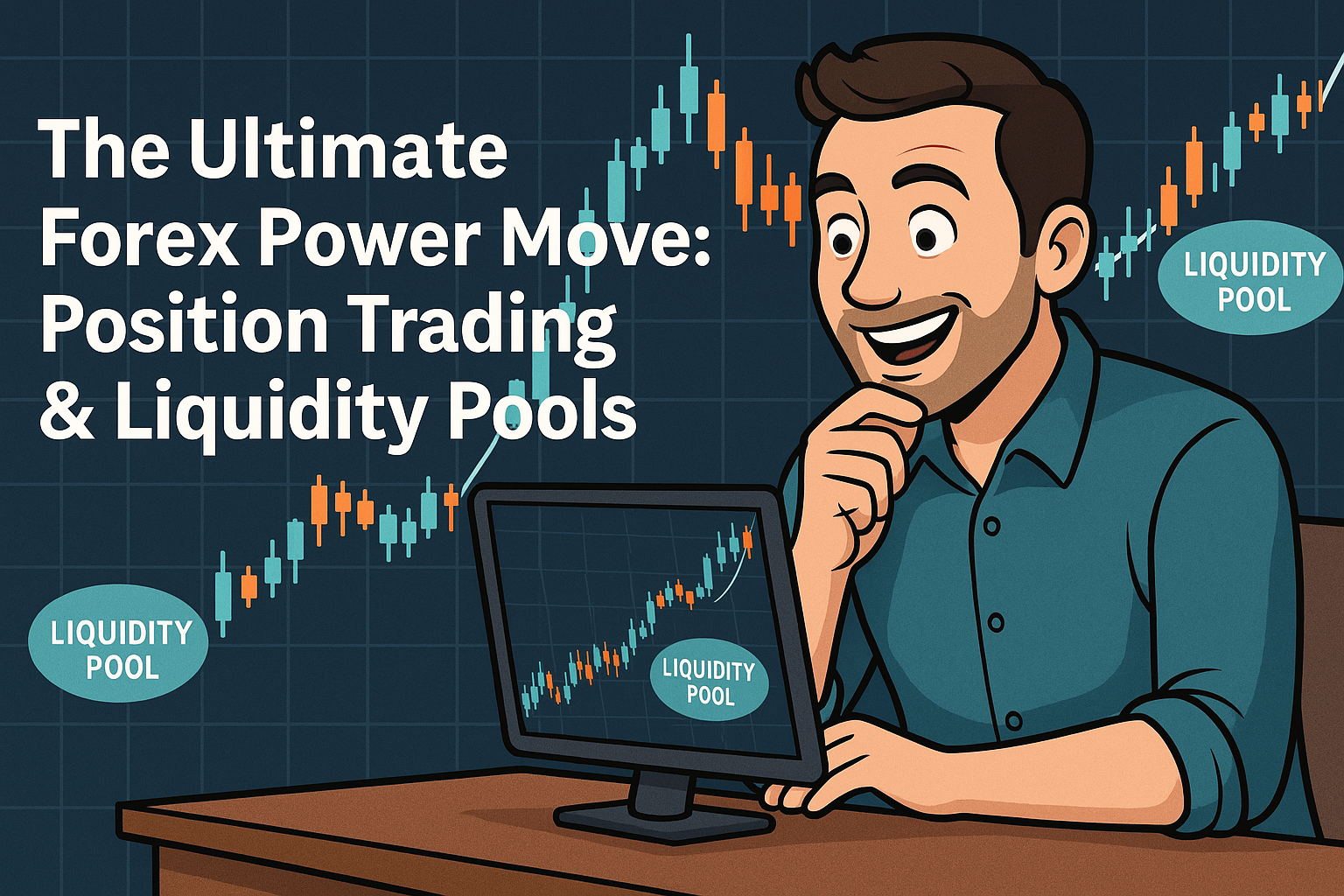 Long-term Forex trading with liquidity zones