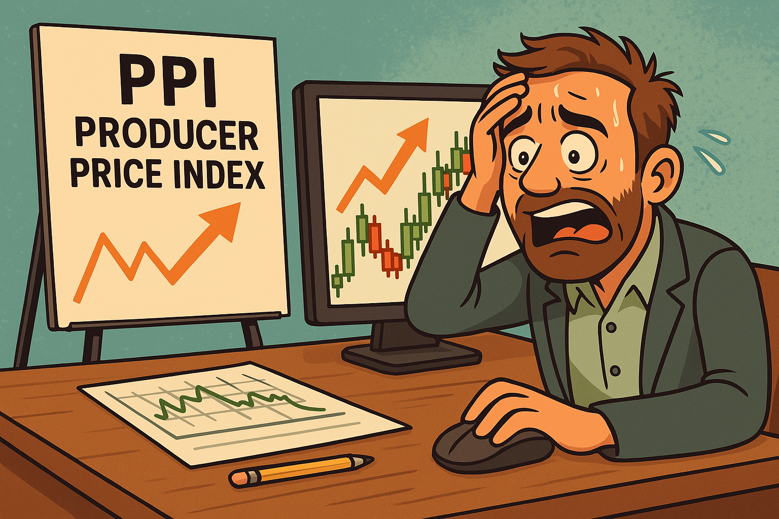 Trading fractals with PPI data
